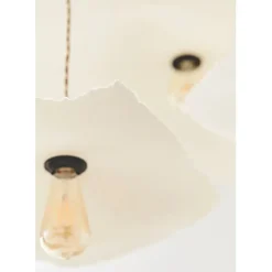 Fabrique de Styles Abat-jour blanc beige d44cm - Louise* Suspensions