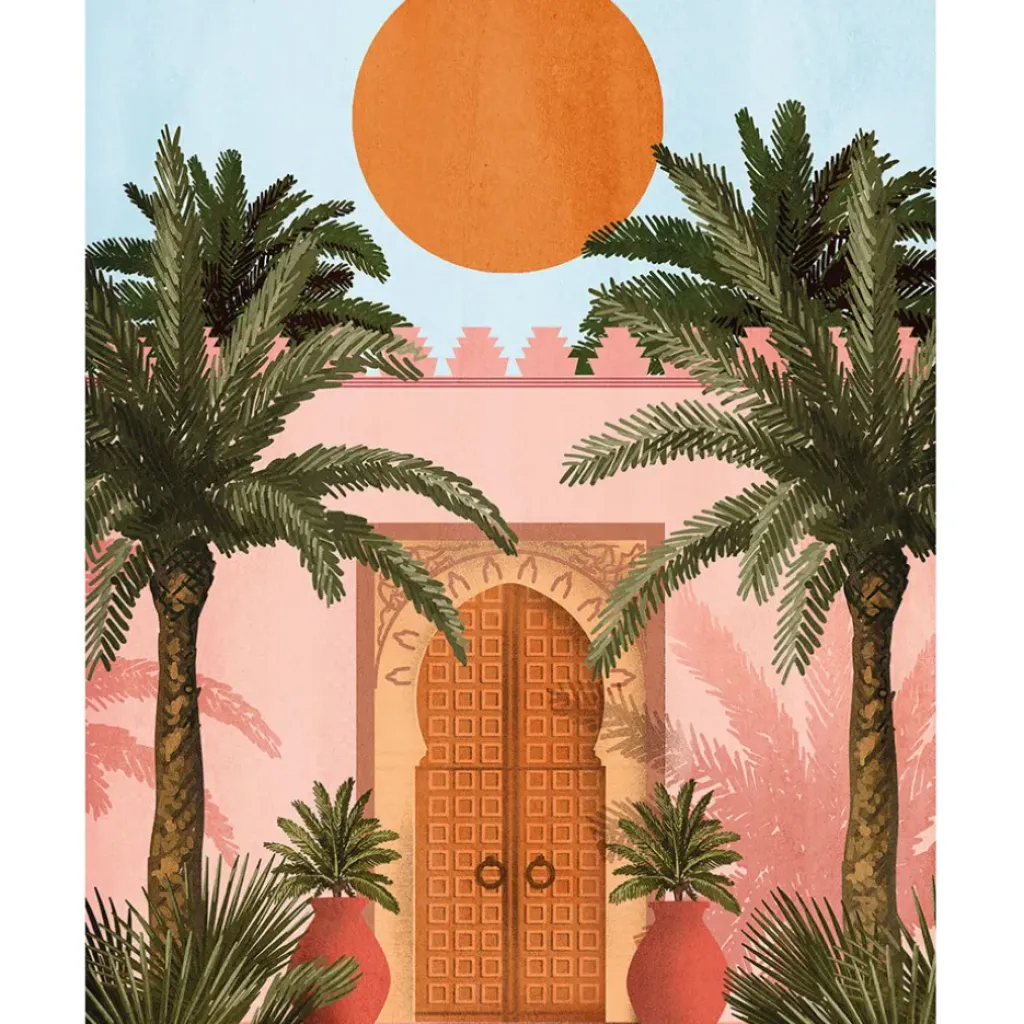 Fabrique de Styles Affiche palmiers 30x40cm* Cadres Déco Et Affiches