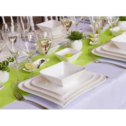 Fabrique de Styles Assiette à dessert en porcelaine d20.4cm - melody* Assiettes