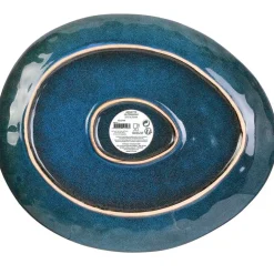 Fabrique de Styles Assiette galet en grès d27.5cm - au gres du temps* Assiettes