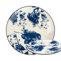 Fabrique de Styles Assiette plate en céramique d26,5cm - Peony* Assiettes