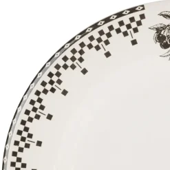 Fabrique de Styles Assiette plate en faïence d27cm - Damier* Assiettes