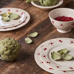 Fabrique de Styles Assiette plate en faience d27cm - Paquerette* Assiettes