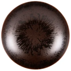 Fabrique de Styles Assiette plate en grès d27cm - Onyx* Assiettes