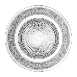 Fabrique de Styles Assiette plate en verre d25cm - classica* Assiettes