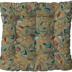 Fabrique de Styles Assise extérieure matelassée en coton 46x46cm - Kerala*Enfant Textiles Outdoor|Jardin