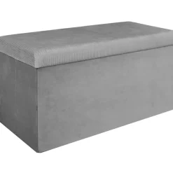 Fabrique de Styles Banc coffre pliable en velours côtelé - Julia* Bancs Et Banquettes