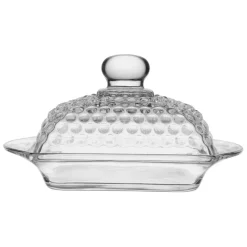 Fabrique de Styles Beurrier en verre - Mycennes* Accessoires De Table