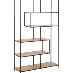 Fabrique de Styles Bibliotheque industrielle en métal et chêne - Senzo* Bibliothèques Et Étagères