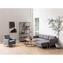 Fabrique de Styles Bibliotheque industrielle en métal et chêne - Senzo* Bibliothèques Et Étagères