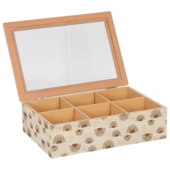Fabrique de Styles Boite à thé 6 compartiments - sweet leaves* Boîtes