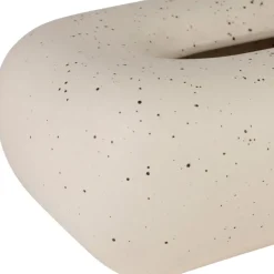 Fabrique de Styles Boîte à mouchoir en grès blanc moucheté - Klosen* Petits Objets Déco