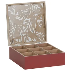 Fabrique de Styles Boîte à thé Solor 9 compartiments* Boîtes