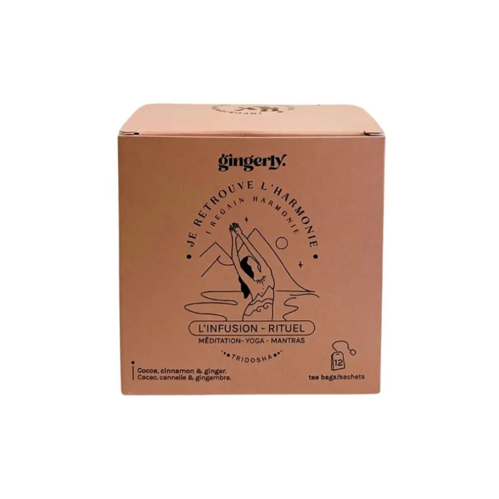 Fabrique de Styles Boîte de 12 sachets d'infusion rituel Je retrouve l'harmonie* Cafés, Thés Et Infusions
