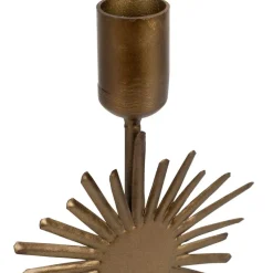 Fabrique de Styles Bougeoir en fer h23cm - Soleil* Photophores, Bougeoirs Et Lanternes