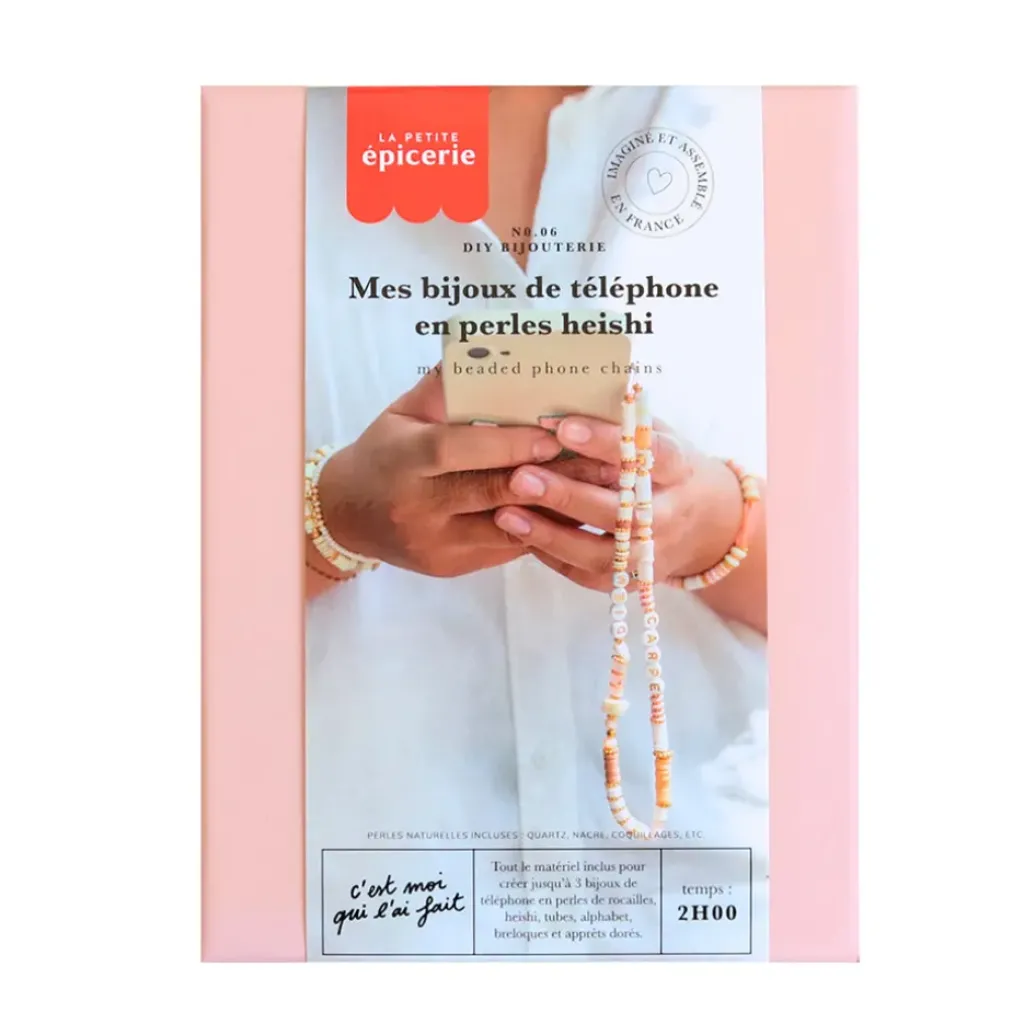 Fabrique de Styles Bougie diy mes bijoux de téléphone en perles heishi* Loisirs Créatifs
