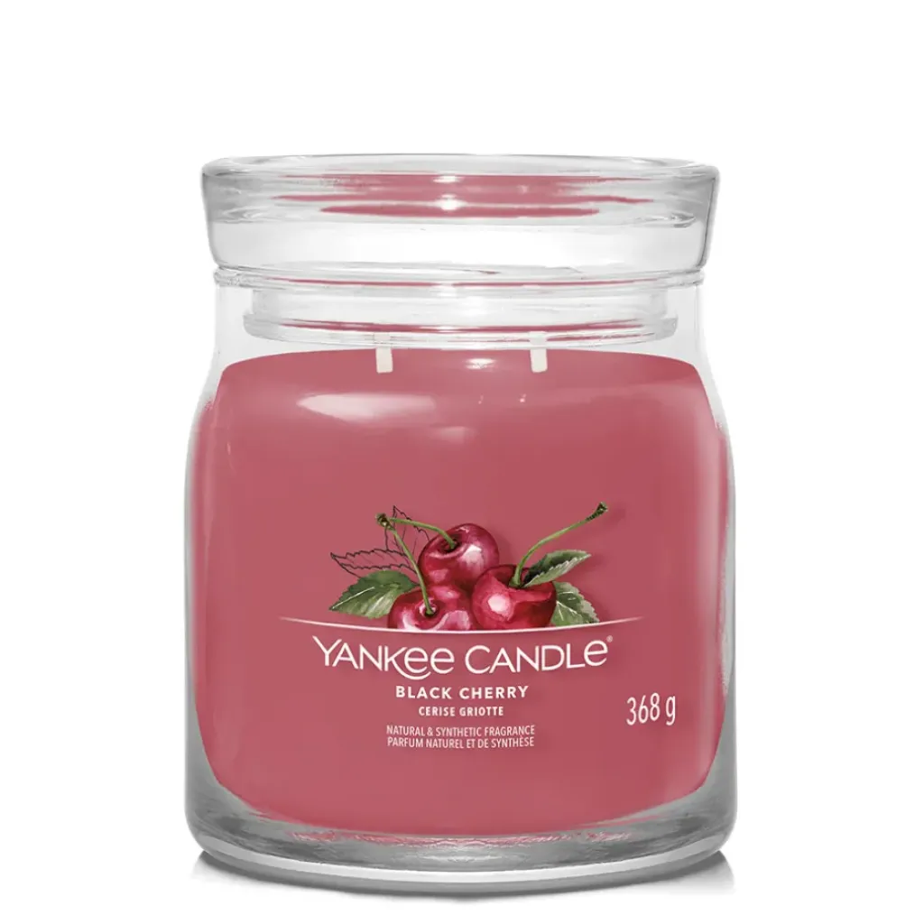 Fabrique de Styles Bougie jarre parfumée Cerise de griotte 65h* Bougies Parfumées