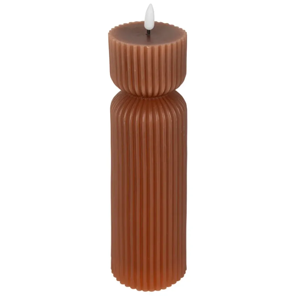 Fabrique de Styles Bougie led pilier h24.5cm* Déco Lumineuse