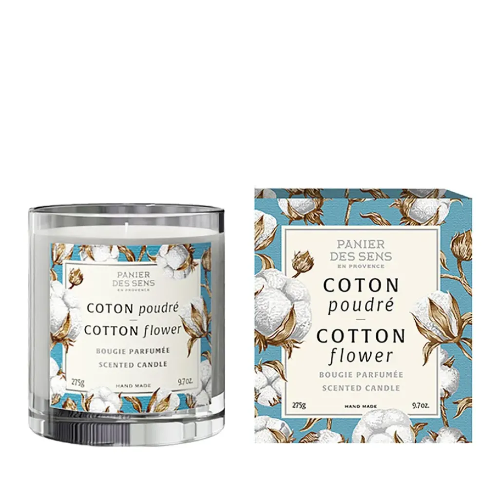 Fabrique de Styles Bougie parfumée Coton Poudre 60h* Bougies Parfumées