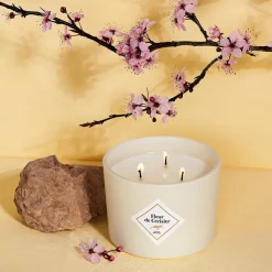 Fabrique de Styles Bougie parfumée Fleur de cerisier 70h* Bougies Parfumées