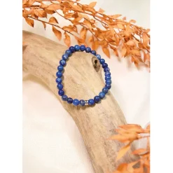 Fabrique de Styles Bracelet lapis lazuli perles rondes 6mm* Bijoux Fantaisie