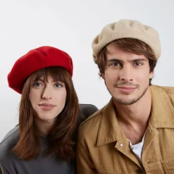 Fabrique de Styles Béret Curcuma Laulhère 100% laine de Merinos - Taille unique* Accessoires Mode