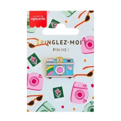 Fabrique de Styles Broche pin's émaillé camera* Accessoires Mode