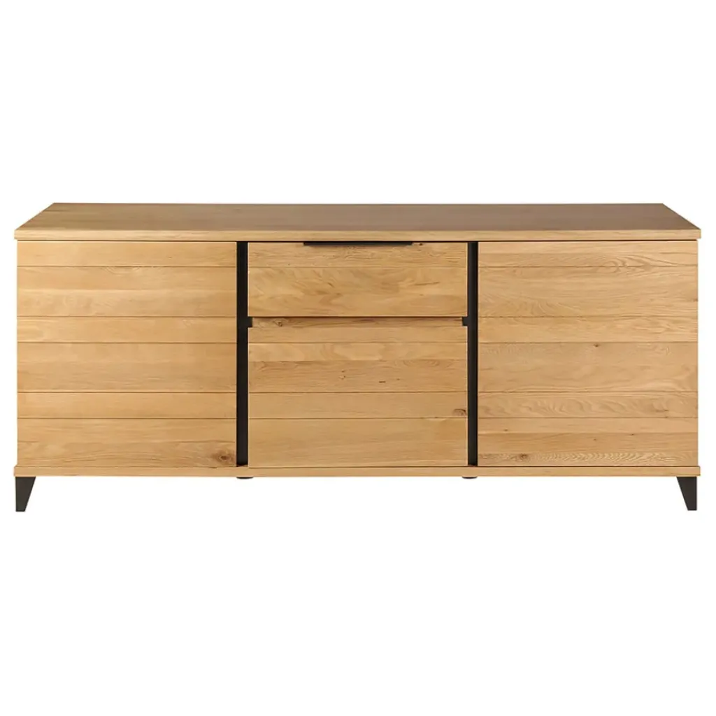 Fabrique de Styles Buffet enfilade chêne massif 3 portes et tiroir - Manny* Buffets Et Vitrines