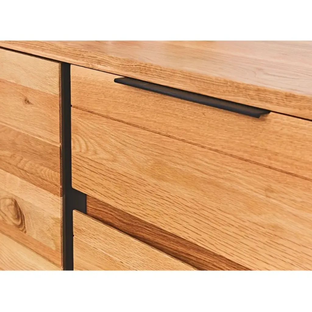 Fabrique de Styles Buffet enfilade chêne massif 3 portes et tiroir - Manny* Buffets Et Vitrines