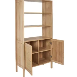 Fabrique de Styles Buffet haut en bois avec 3 niveaux H163cm - Baia* Bibliothèques Et Étagères