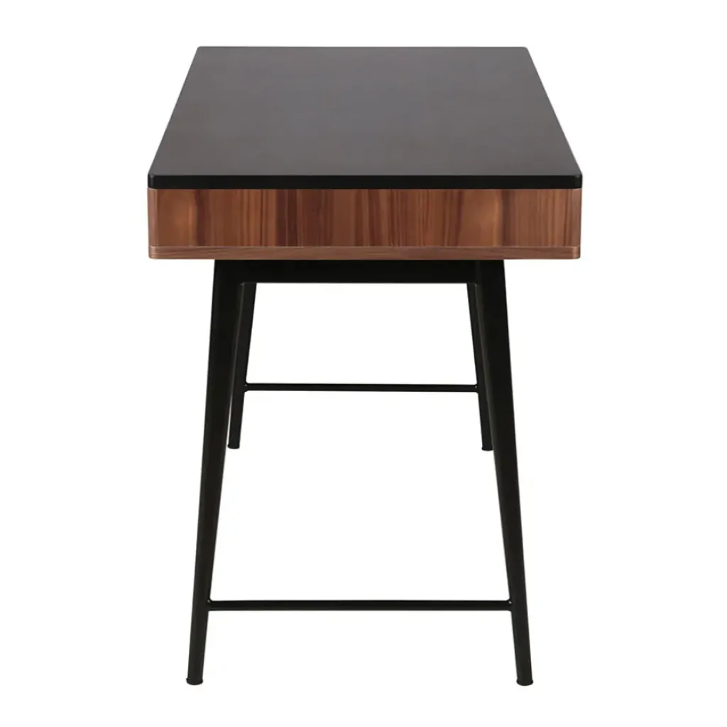 Fabrique de Styles Bureau en noyer et métal noir - Nuna* Bureaux