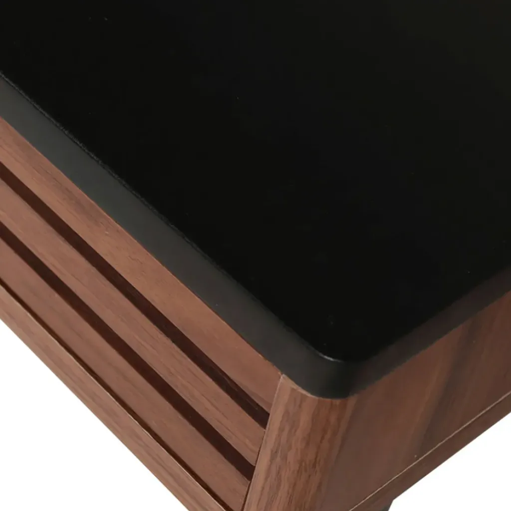 Fabrique de Styles Bureau en noyer et métal noir - Nuna* Bureaux