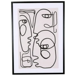 Fabrique de Styles Cadre deco arty visage 52x72cm* Cadres Déco Et Affiches
