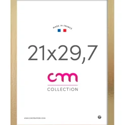 Fabrique de Styles Cadre photo 21x29.7cm croisett mdf verre mdf* Cadres Photos