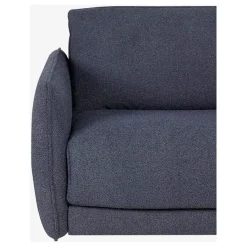 Fabrique de Styles Canapé convertible 2 places tissu bleu marine - Milano* Canapés Convertibles