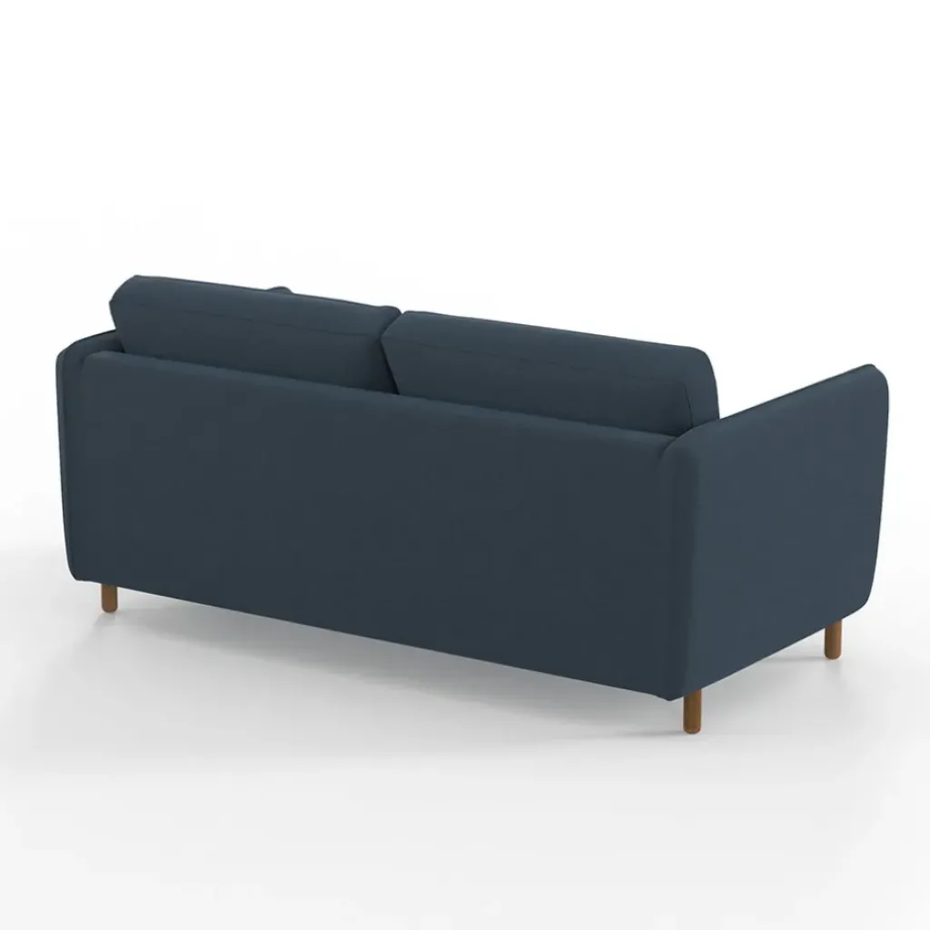 Fabrique de Styles Canapé convertible 2 places Bultex Gustave - Velours Vintage - Adore Anthracite* Canapés Convertibles