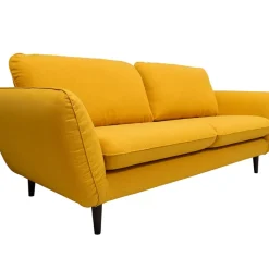 Fabrique de Styles Canapé fixe 3 places Axel - Velours Texturé - Dany* Canapés Fixes