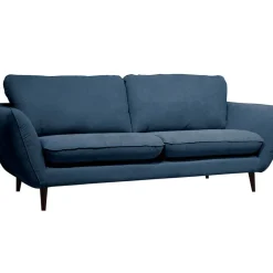 Fabrique de Styles Canapé fixe 3 places Axel - Velours Texturé - Dany é* Canapés Fixes