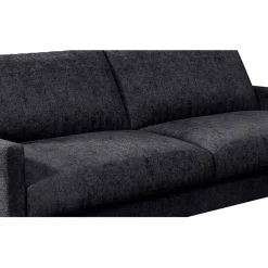 Fabrique de Styles Canapé fixe 3 places Gaspard - Velours Texturé - Dany Bleu grisé* Canapés Fixes