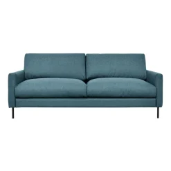 Fabrique de Styles Canapé fixe 3 places Gaspard - Tissu Texturé - Crown Moutarde* Canapés Fixes