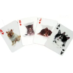 Fabrique de Styles Cartes à jouer chats 3d* Jeux