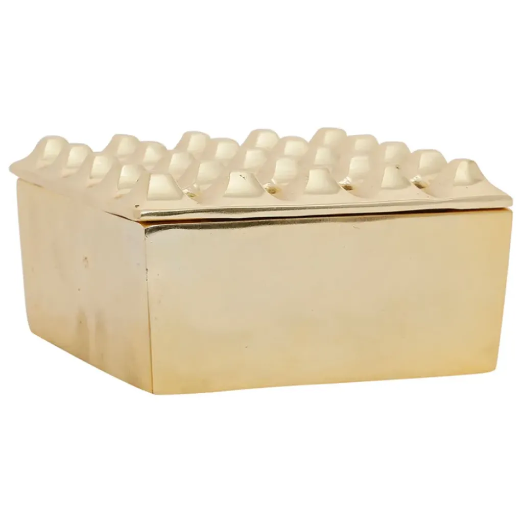 Fabrique de Styles Cendrier en aluminium d13cm - Riva* Petits Objets Déco