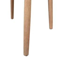 Fabrique de Styles Chaise avec accoudoirs en bois d'eucalyptus kaki - Anam* Chaises