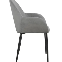 Fabrique de Styles Chaise avec accoudoirs en velours côtelé - Julia* Chaises