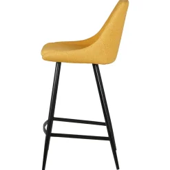 Fabrique de Styles Chaise de bar en tissu h67cm - Ben* Tabourets Et Chaises De Bar