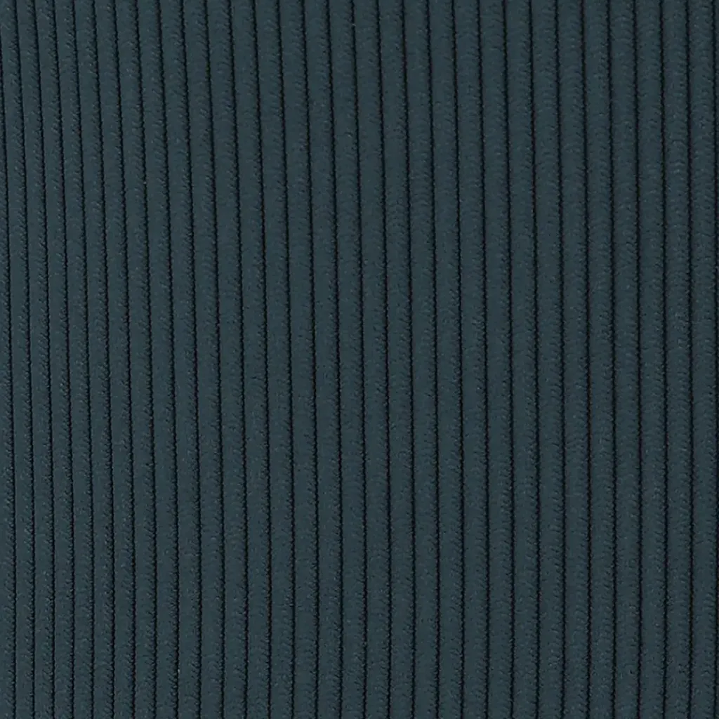 Fabrique de Styles Chaise de bar en velours côtelé bleu foncé h67cm - Ben* Tabourets Et Chaises De Bar