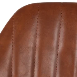 Fabrique de Styles Chaise de bar pivotante effet cuir h75cm - Moss* Tabourets Et Chaises De Bar