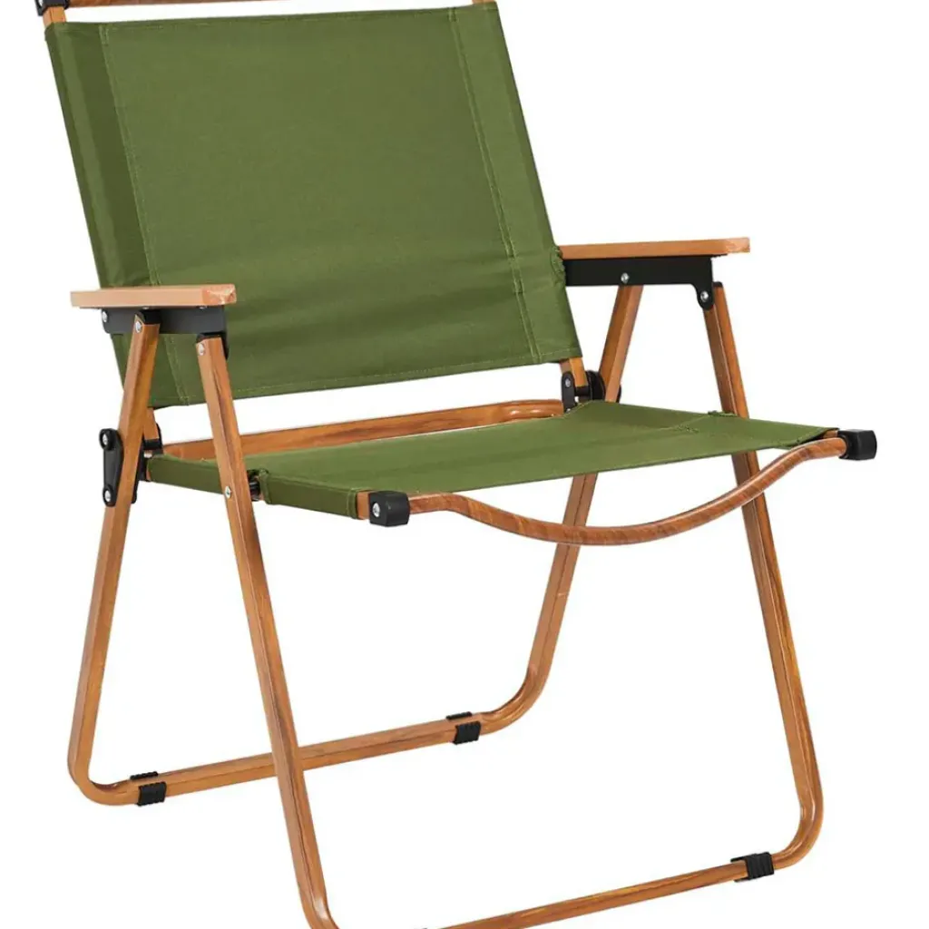 Fabrique de Styles Chaise de jardin pliante en bois de hêtre et tissu - Mariposa*Enfant Chaises, Fauteuils|Jardin