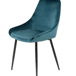 Fabrique de Styles Chaise de salle à manger en velours - Ben* Chaises