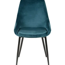 Fabrique de Styles Chaise de salle à manger en velours - Ben* Chaises